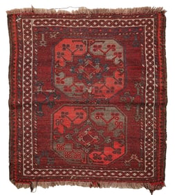 Late 19th- Early 20th c Afghan Area Rug