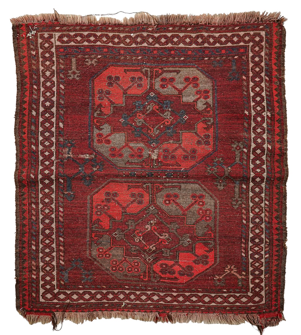 Late 19th- Early 20th c Afghan Area Rug (1 of 4)