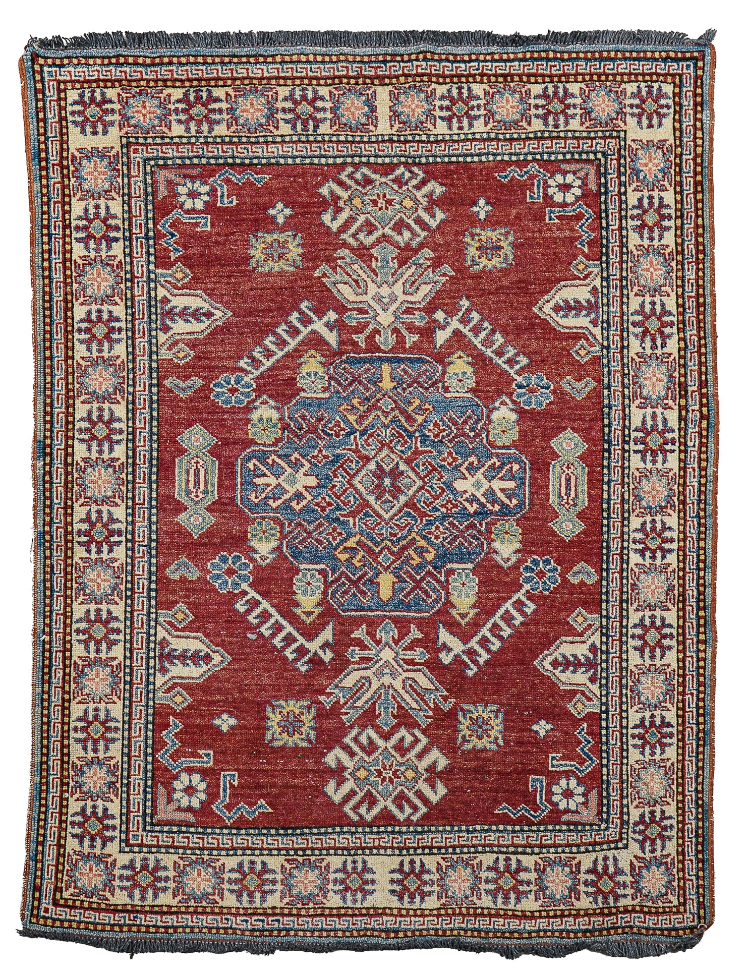 Late 20th c Persian Kazak Area Rug (1 of 4)