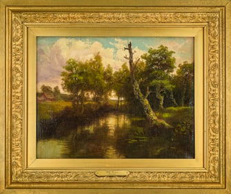 Mary Elizabeth King (AM 1890-1991) Peaceful Estuary