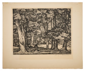Luigi Lucioni (VT 1900-1988) A Forests