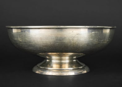 Jennings Silver Co. Footed Sterling Bowl