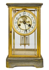 1880's Crystal Regulator with Open Escapement