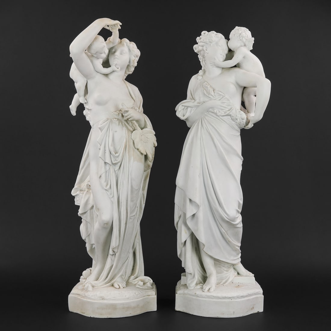 After A Carrier Belleuse Parian Ware Classical Figures (1 of 8)