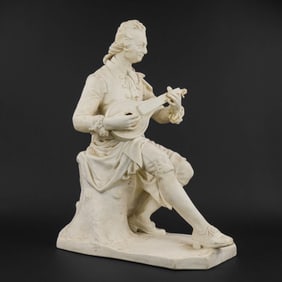 AL Horseland Parian Ware Musician