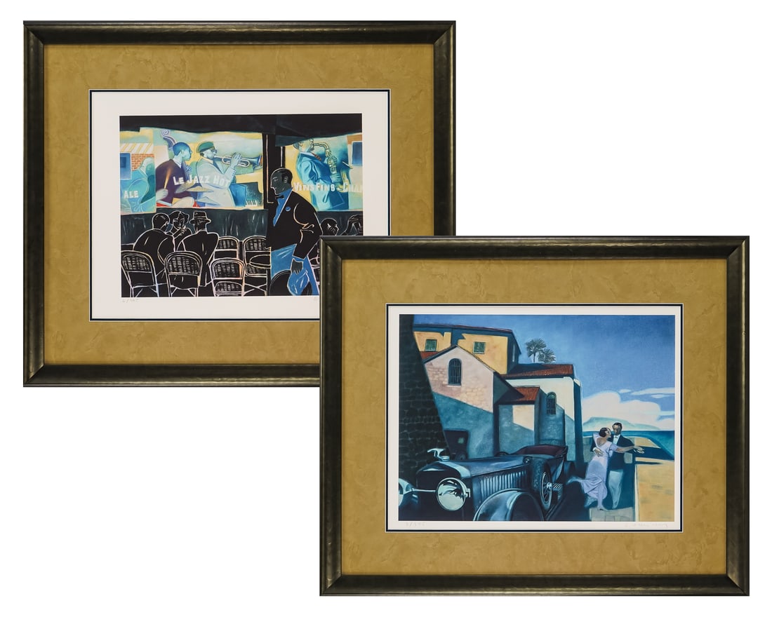 Gary Kelley (AM 1946-) Le Jazz Hot and a Deco Couple (1 of 9)