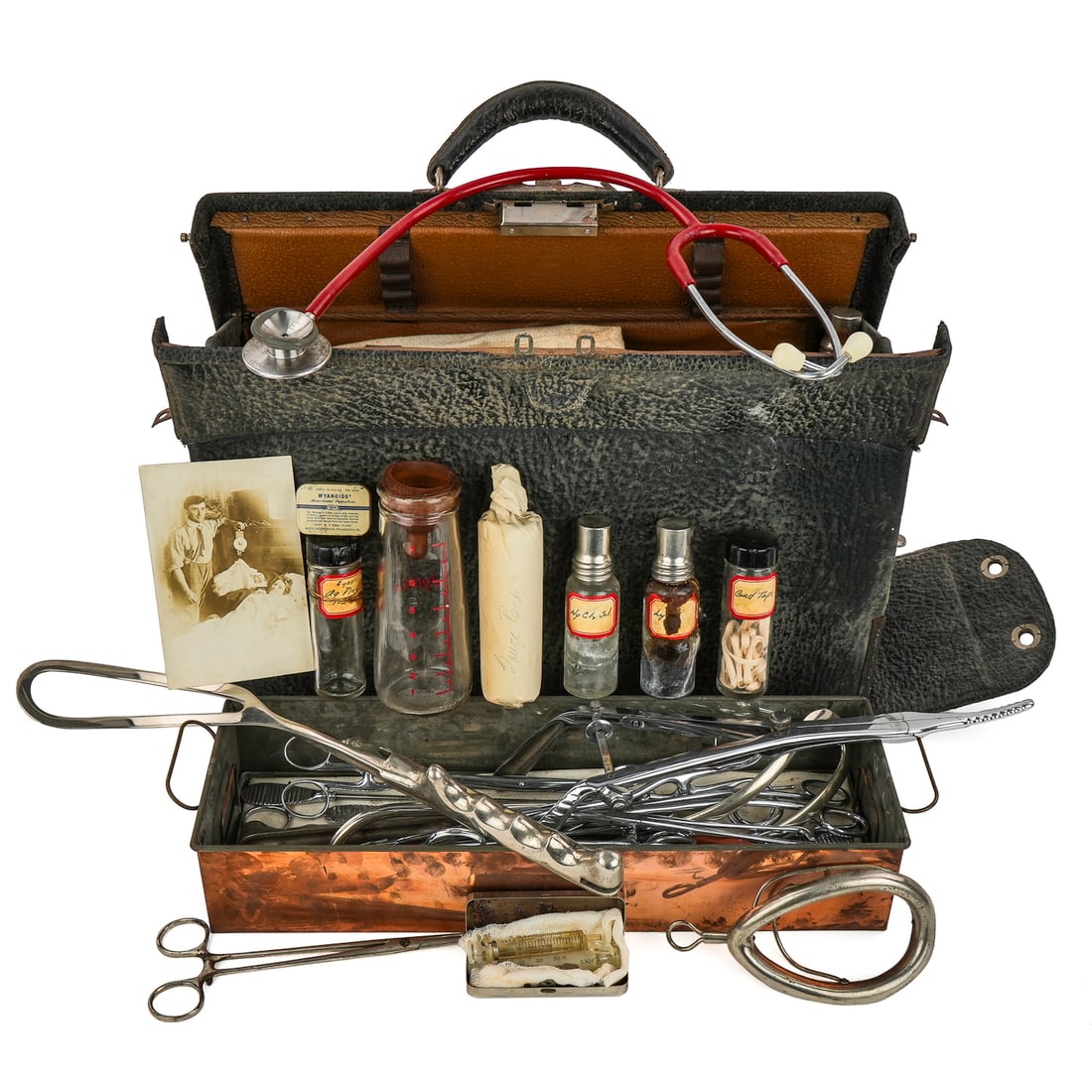 Dr Oak Vintage Obstetrics Birth & Delivery Bag (1 of 8)