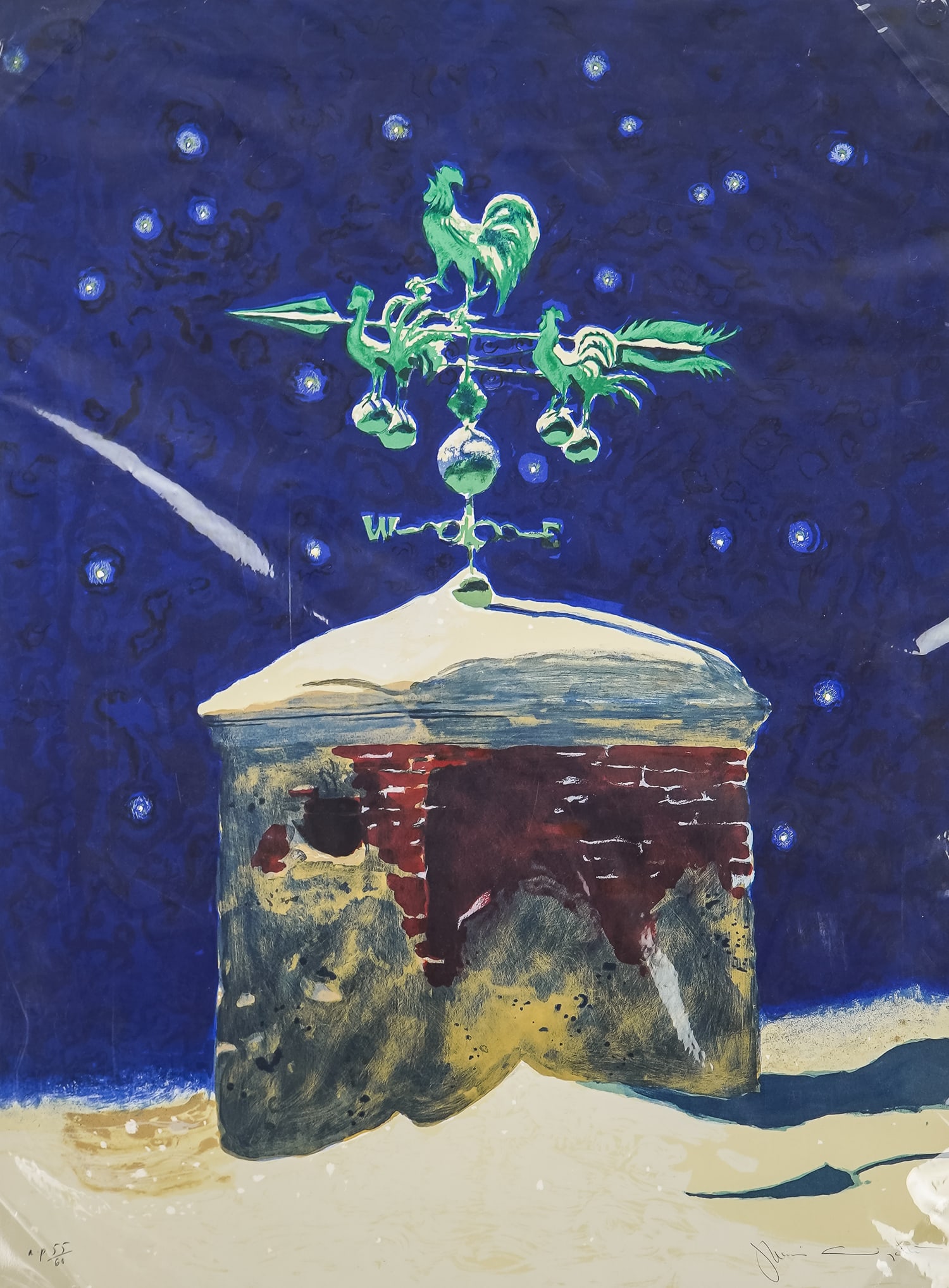 Jamie Wyeth (AM 1946-) Weathervane (1 of 4)