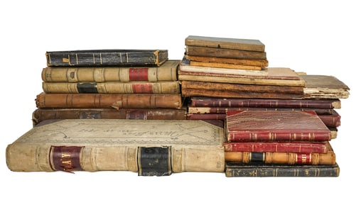 Late 19th c Account Books