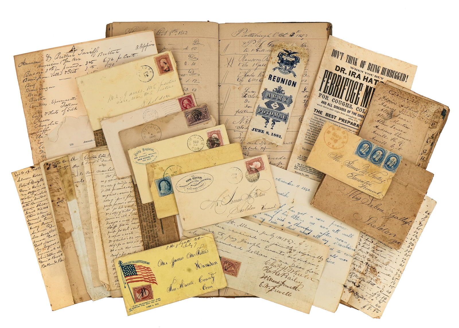 Early Paper, Account book, & Covers (1 of 9)