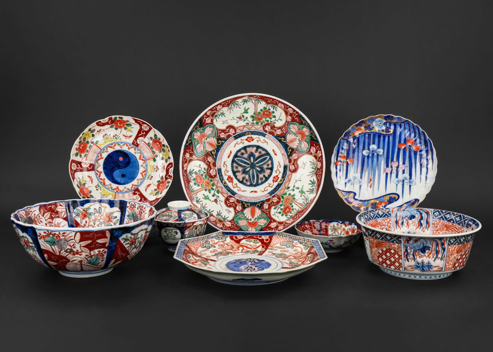 Japanese Imari Porcelain China (1 of 9)