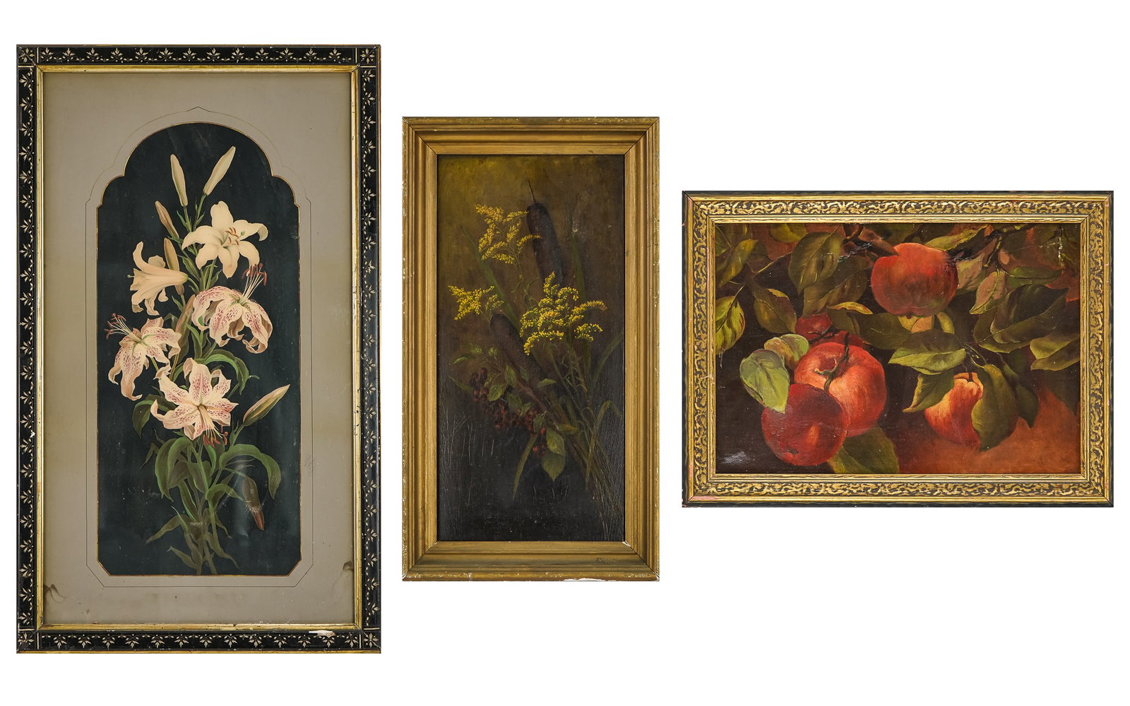 Three Victorian Still life's (1 of 7)