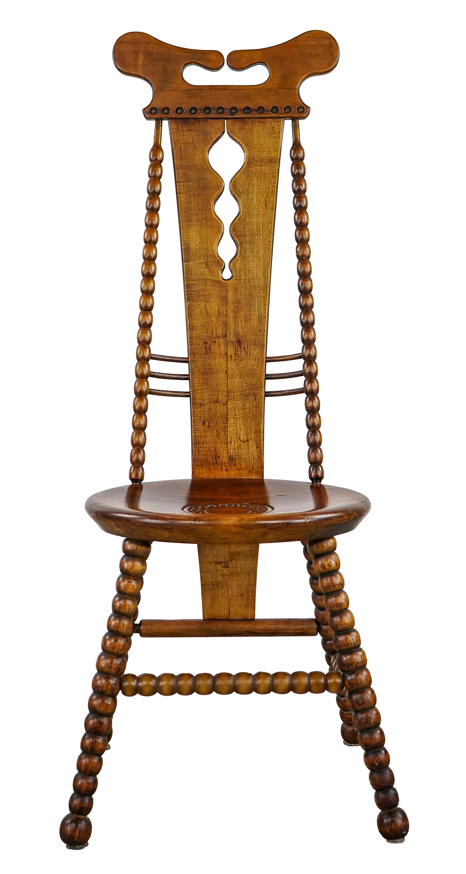 Victorian Aesthetic Movement Stick and Ball Chair (1 of 5)