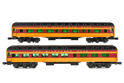 18" MILE Columbian 2 pack c (Diner/sleeper) 6-85354