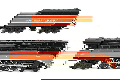 Southern Pacific Daylight Steam Locomotive and Tender (1 of 4)