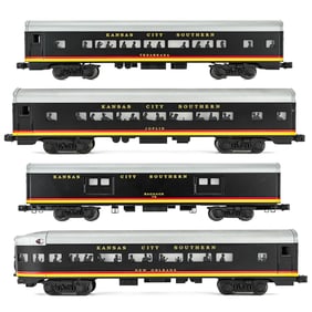 Lionel - KCS Aluminum Passenger Cars 4pcs
