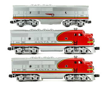 Lionel Santa Fe F-3 Diesels 6-11711 (1 of 4)