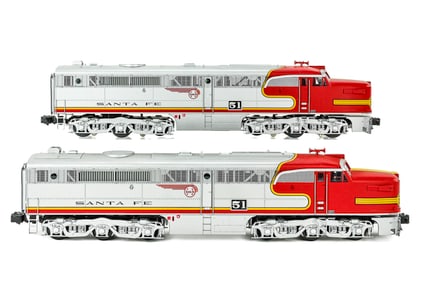 Lionel Alco PA AA Santa FE Diesel Locomotive Set
