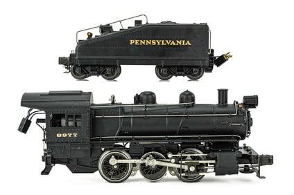 Pennsylvania 0-6-0 B6 Switcher Locomotive and Tender