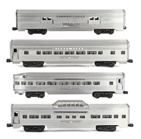 Lionel Lines Express Agency Aluminum Passenger Cars
