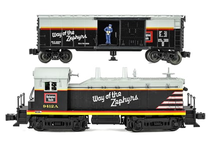 Lionel #9412A and CLRC Action Car