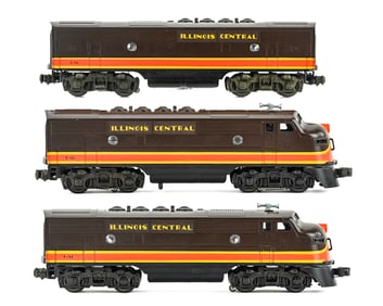 Lionel 6-8580 Illinois Central AA St, 6-8581 F3B