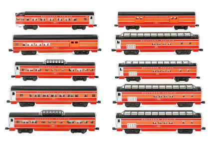 Lionel Southern Pacific Aluminum 10 pcs Car Set