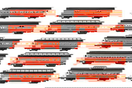 Lionel Southern Pacific Aluminum 10 pcs Car Set (1 of 5)