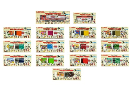 Lionel Disney Set Engine and 14 Cars