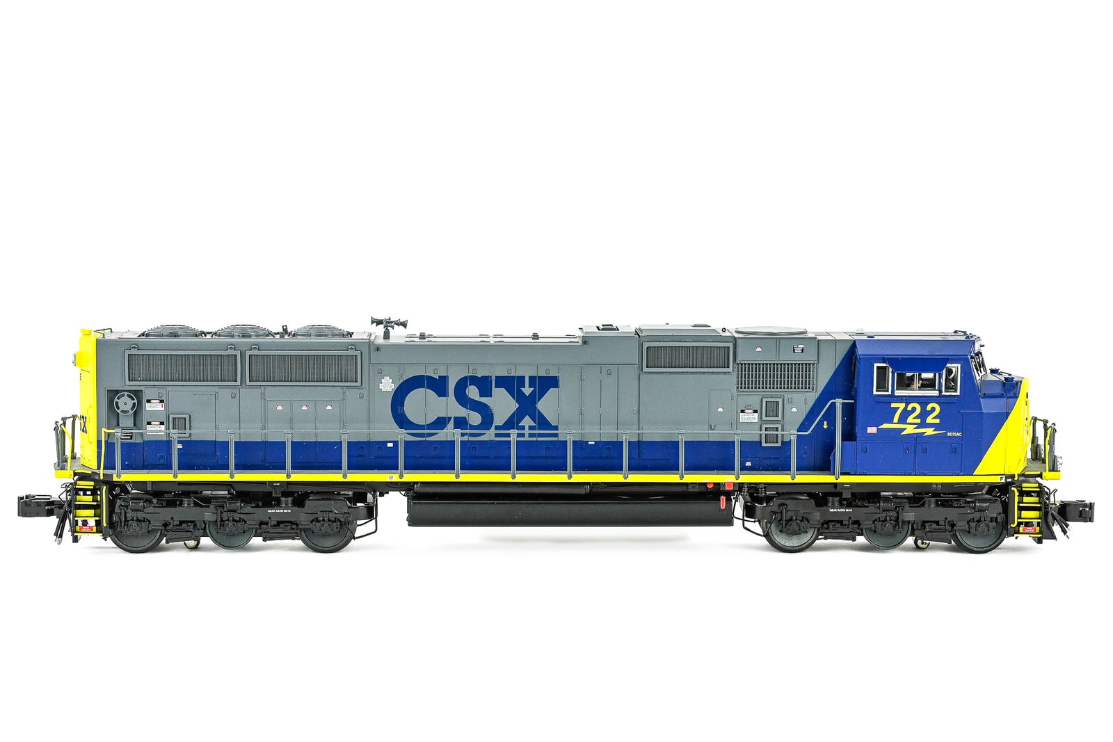 Lionel 2-11556 O K-line CSX SD70MAC Diesel Locomotive (1 of 3)