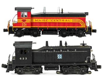 Maine Central Legacy SW7 and 623 Santa Fe Switcher