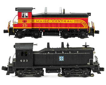 Maine Central Legacy SW7 and 623 Santa Fe Switcher (1 of 4)