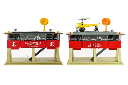 Lionel 419R Heliport and Sound Dispatching Station