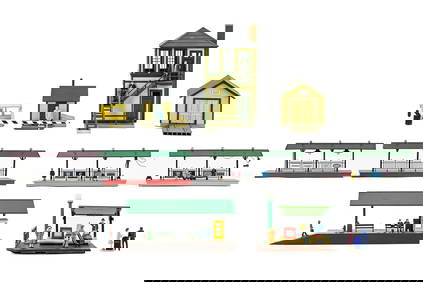 Animated/Illuminated Stations and Platforms Lot (1 of 9)