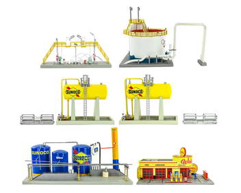 Lionel/MTH Sunoco Tanks and Filling Station Lot (1 of 15)