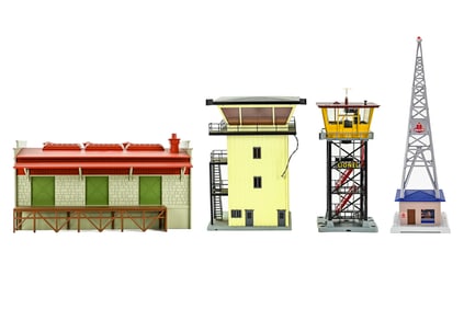 Lionel and MTH Tower and Warehouse Lot