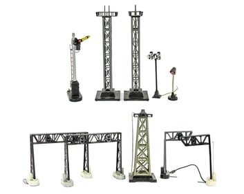 Lionel Signal Bridges and Lights Lot