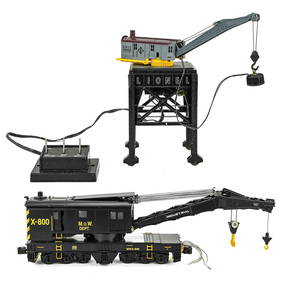 Lionel Crane Car and Bethlehem Steel Gantry Crane (1 of 6)
