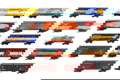 14 Boxcars, Tanker, and Bunk Car - No Boxes (1 of 6)