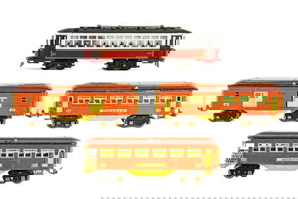 Bowser Trolley and Lionel Pre-War Set of Cars (1 of 7)