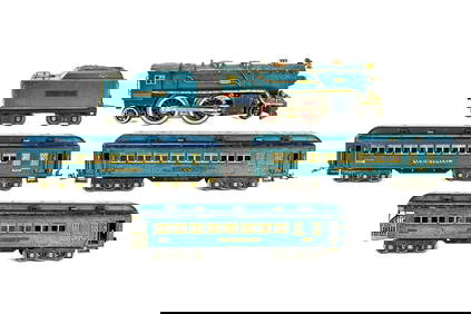 Lionel Pre-War Standard Gauge Set No. 396E Blue Comet (1 of 4)