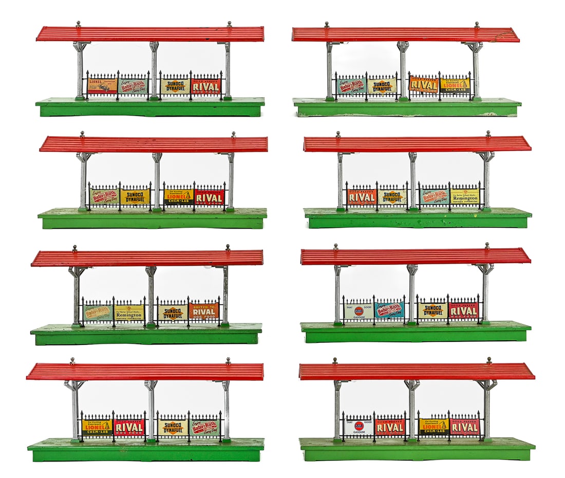 Postwar No. 156 Illuminated Station Platforms (1 of 3)