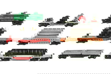 Machinery, Tank, Flat, and Coal Dump Cars (1 of 4)