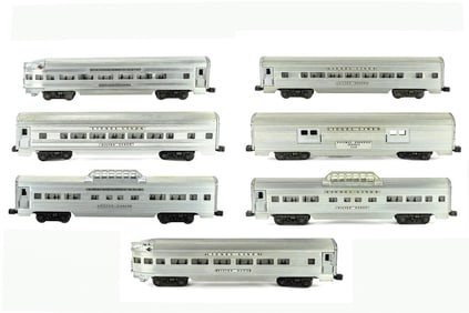 Nine Lionel Lines Cars with Original Boxes