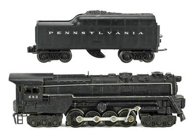 Lionel 682 Pennsylvania and Tender (1 of 4)