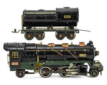 Lionel Prewar 260E Locomotive and 260T Tender