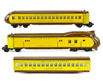 Lionel Union Pacific Streamlined Set (752E, 753, 754)