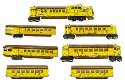 1930s Lionel E636-W3 Union Pacific Set
