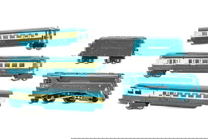 Lionel Blue Streak 265E w/ 3 Passenger Cars (1 of 4)