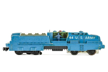 Postwar #44 U.S. Army Missile Launcher Loco